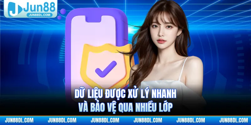 Dữ liệu được xử lý nhanh và bảo vệ qua nhiều lớp